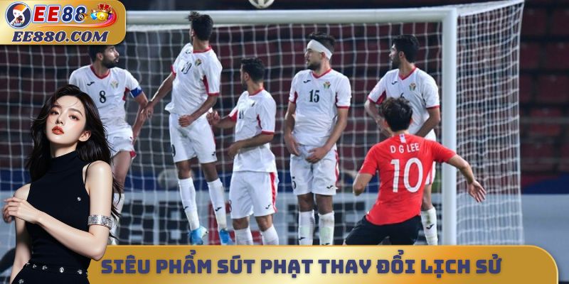 Siêu phẩm sút phạt thay đổi lịch sử